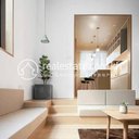 [Real property] Mini bachelor apartment, mezzanine bedroom + semi-sunken living room