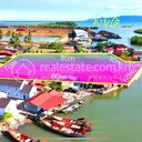 Land next the sea near natural canal and Kampot International Port now sell $980,000 only