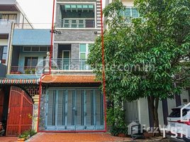 4 Bedroom Apartment for rent at TS1228 - Modern Townhouse for Rent in Toul Kork area, Tuek L'ak Ti Muoy