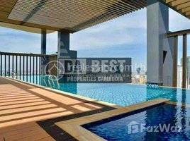 1 បន្ទប់គេង អាផាតមិន for rent at DABEST PROPERTIES: Serviced Studio for Rent with Swimming pool in Phnom Penh-BKK1, Boeng Keng Kang Ti Muoy