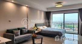 មានបន្ទប់ទំនេរនៅ TS1714C - Huge Studio Room Condo for Rent in Toul Kork area City View