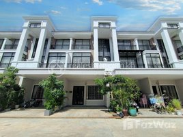 4 Bedroom Townhouse for sale at Borey Peng Huoth: The Star Platinum Eco Delta, Veal Sbov, Chbar Ampov, Phnom Penh