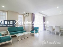 3 Bedroom Apartment for rent at DABEST PROPERTIES: 3 Bedroom Apartment for Rent in Phnom Penh-BKK2, Boeng Keng Kang Ti Muoy