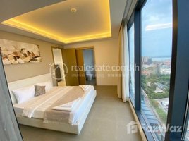 ស្ទូឌីយោ អាផាតមិន for rent at On 34 floor Two bedroom for rent at Aeon1 , សង្កាត់ទន្លេបាសាក់