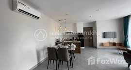 មានបន្ទប់ទំនេរនៅ Brand new 2 Bedroom Apartment for Rent with Gym ,Swimming Pool in Phnom Penh-TK