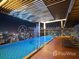 Studio Apartment for rent at Brand new 1 Bedroom Apartment for Rent with Gym ,Swimming Pool, Stem, Sauna, in Phnom Penh-BKK1, Boeng Keng Kang Ti Muoy, Chamkar Mon, Phnom Penh, Cambodia