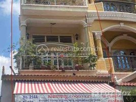6 Bedroom Shophouse for sale in Royal University of Phnom Penh, Tuek L'ak Ti Muoy, Tuek L'ak Ti Pir