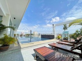 ស្ទូឌីយោ អាផាតមិន for rent at SKYPOOL SERVICE APARTMENT FULLY FURNISHED one Bedroom Apartment for Rent with fully-furnish, Gym ,Swimming Pool in Phnom Penh-TTP, Boeng Trabaek, ចំការមន