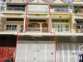 6 Bedroom Apartment for rent at TS1219 - Spacious 6 Bedrooms Townhouse for Rent at Toul Sangkae, Tonle Basak, Chamkar Mon, Phnom Penh