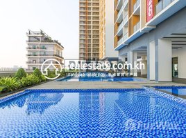1 Bedroom Apartment for rent at DABEST PROPERTIES: 1 Bedroom Apartment for Rent with Gym, Swimming pool in Phnom Penh, Ou Ruessei Ti Muoy, Prampir Meakkakra