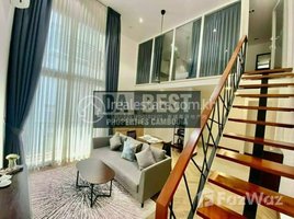 1 Bedroom Apartment for rent at DABEST PROPERTIES: 1 Bedroom Duplex Apartment for Rent with Swimming pool in Phnom Penh-Toul Tum Poung, Tuol Tumpung Ti Muoy