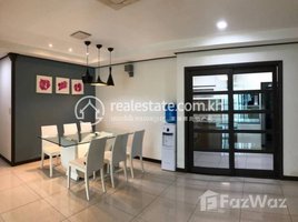 4 Bedroom Condo for rent at 3Bedroom for Rent, Boeng Keng Kang Ti Muoy, Chamkar Mon