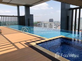 Studio Apartment for rent at Brand new one Bedroom Apartment for Rent with fully-furnish, Gym ,Swimming Pool in Phnom Penh-BKK1, Boeng Keng Kang Ti Muoy