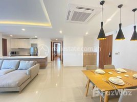 Studio Condo for rent at Brand new three Bedroom Apartment for Rent with fully-furnish, Gym ,Swimming Pool in Phnom Penh-chamkarmorn, Boeng Keng Kang Ti Muoy