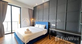 មានបន្ទប់ទំនេរនៅ Luxury one bedroom service apartment for rent Song Kat Vealvong area 500USD per month only