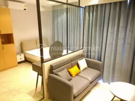 Studio Condo for rent at Brand new one Bedroom Apartment for Rent with fully-furnish, Gym ,Swimming Pool in Phnom Penh-TK, Tuol Svay Prey Ti Pir