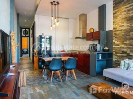 1 Bedroom Apartment for rent at TS1822B - Lovely 1 Bedroom Renovated for Rent in Tonle Bassac area, Tuol Svay Prey Ti Muoy, Chamkar Mon, Phnom Penh