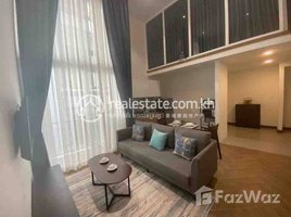 2 បន្ទប់គេង អាផាតមិន for rent at Duplex two bedroom for rent at Russiean market, Tuol Tumpung Ti Pir, ចំការមន