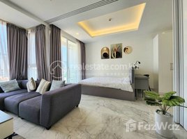 Studio Condo for rent at Brand new studio for Rent with fully-furnish, Gym ,Swimming Pool in Phnom Penh-BKK1, Boeng Keng Kang Ti Bei