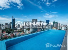 1 បន្ទប់គេង ខុនដូ for rent at DABEST PROPERTIES: Brand new 1 Bedroom Apartment for Rent with swimming pool in Phnom Penh-BKK1, Boeng Keng Kang Ti Muoy, ចំការមន, ភ្នំពេញ