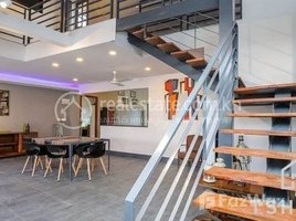 3 Bedroom Apartment for rent at TS1794 - Colonial Style Renovated House 3 Bedrooms for Rent in Chak Angre area, Tonle Basak