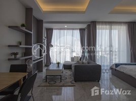 1 Bedroom Apartment for rent at 1 Bed Studio Condo For Rent - Tonle Bassac, Phnom Penh, Tonle Basak