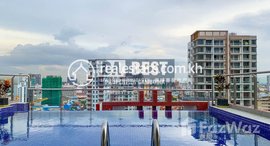 មានបន្ទប់ទំនេរនៅ DABEST PROPERTIES: Brand new Studio Apartment for Rent with Gym, Swimming pool in Phnom Penh-BKK2