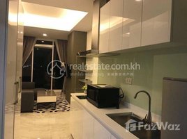 1 បន្ទប់គេង អាផាតមិន for rent at Studio room with mordern style, Boeng Keng Kang Ti Muoy