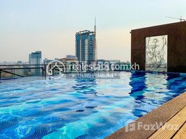 1 Bedroom Apartment for rent at DABEST PROPERTIES: 1 Bedroom Apartment for Rent with Gym, Swimming pool in Phnom Penh, Tuol Tumpung Ti Muoy, Chamkar Mon, Phnom Penh