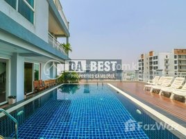 1 Bedroom Apartment for rent at Modern 1 Bedroom Apartment for Rent with Gym and Rooftop pool in Phnom Penh - BKK3, Boeng Keng Kang Ti Pir