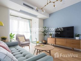 2 Bedroom Apartment for rent at 90㎡ simple Nordic style home decoration design, fresh and natural indoor atmosphere makes people very quiet, great residential space!, Boeng Kak Ti Muoy, Tuol Kouk