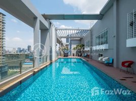 Studio Apartment for rent at Brand new studio for Rent with fully-furnish, Gym ,Swimming Pool in Phnom Penh-Tonle Bassac, Boeng Keng Kang Ti Bei