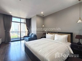 ស្ទូឌីយោ អាផាតមិន for rent at Studio with Balcony apartment for Rent, Tuol Svay Prey Ti Muoy