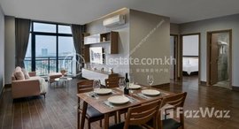 មានបន្ទប់ទំនេរនៅ Tonle Bassac | New Modern 3 Bedroom Serviced Apartment For Rent | $2,180/Month
