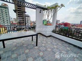 1 បន្ទប់គេង អាផាតមិន for rent at Top floor one bedroom brand new apartment for rent near Russian market, close to Chinese embassy , Boeng Keng Kang Ti Muoy, ចំការមន, ភ្នំពេញ