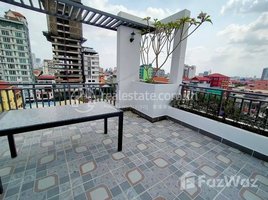 1 បន្ទប់គេង អាផាតមិន for rent at Top floor one bedroom brand new apartment for rent near Russian market, close to Chinese embassy , Boeng Keng Kang Ti Muoy, ចំការមន, ភ្នំពេញ, កម្ពុជា