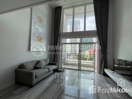 1 បន្ទប់គេង ខុនដូ for rent at TS1849A - Modern Duplex 1 Bedroom Apartment for Rent in BKK1 area with Pool, Tuol Svay Prey Ti Muoy, ចំការមន, ភ្នំពេញ, កម្ពុជា