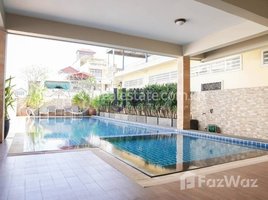1 Bedroom Apartment for rent at One Bedroom Apartment With Swimming Pool And Gym For Rent In Toul Svay Prey Area, Tuol Svay Prey Ti Muoy, Chamkar Mon, Phnom Penh