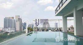 មានបន្ទប់ទំនេរនៅ Modern One Bedroom Apartment With Swimming Pool And Gym For Rent In Tonle Bassac Area (Near AEON Mall 1)