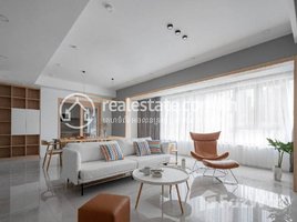 3 Bedroom Apartment for rent at Simple nordic style 3 bedroom, Tuol Sangke, Russey Keo