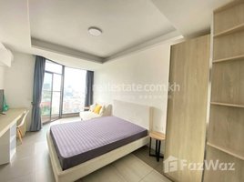 Studio Apartment for rent at Brand new one Bedroom Apartment for Rent with fully-furnish, Gym ,Swimming Pool in Phnom Penh-Tonle Bassac, Tonle Basak