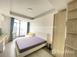 Studio Apartment for rent at Brand new one Bedroom Apartment for Rent with fully-furnish, Gym ,Swimming Pool in Phnom Penh-Tonle Bassac, Tonle Basak, Chamkar Mon, Phnom Penh, Cambodia