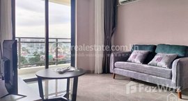មានបន្ទប់ទំនេរនៅ TS1714B - Modern Style Condo 1 Bedroom with Big Balcony for Rent in Toul Kork area