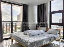 1 បន្ទប់គេង អាផាតមិន for rent at TS1728B - Modern Style Studio Room Condo for Rent in Chroy Changva area, សង្កាត់​ជ្រោយ​ចង្វា