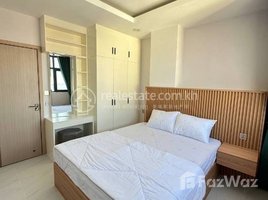 Studio Apartment for rent at Brand new one Bedroom Apartment for Rent with fully-furnish, Gym ,Swimming Pool in Phnom Penh-Beong Trbaek area , Tonle Basak, Chamkar Mon
