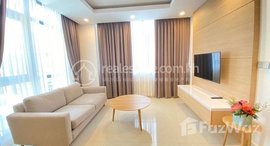 មានបន្ទប់ទំនេរនៅ Service apartment two bedroom For Rent​​​ with fully-furnish, Gym ,Swimming Pool in Phnom Penh-Chamkarmorn