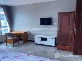 Studio Condo for rent at Service apartmant for rent near wat phnom, Srah Chak