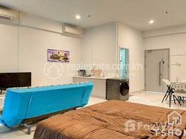 1 បន្ទប់គេង ខុនដូ for rent at TS1749 - Modern Style Studio Room for Rent in Tonle Bassac area, សង្កាត់ទន្លេបាសាក់