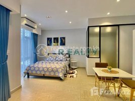 Studio Apartment for rent at A very comfortable luxury condo studio room at Toul kork ☝🏻🔊 出租公寓 / 🔊임대 콘도, Boeng Kak Ti Muoy, Tuol Kouk