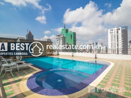 1 បន្ទប់គេង អាផាតមិន for rent at DABEST PROPERTIES: 1 Bedroom Apartment for Rent with Pool/Gym in Phnom Penh-BKK1, Boeng Keng Kang Ti Muoy